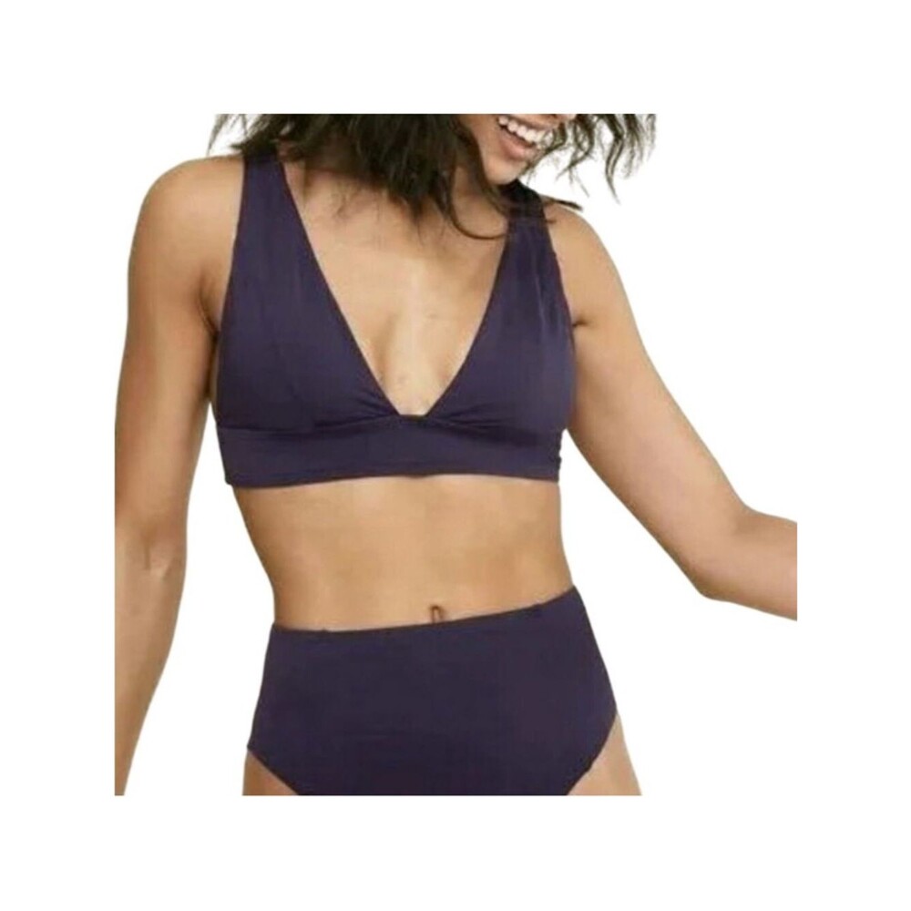 Andie Swim The Belize Top Navy Size Medium